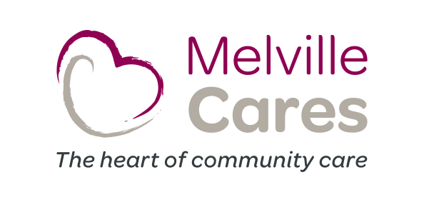 Melville Cares logo