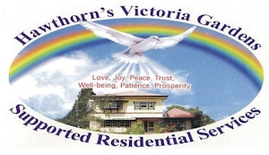 Hawthorns Victoria Gardens logo
