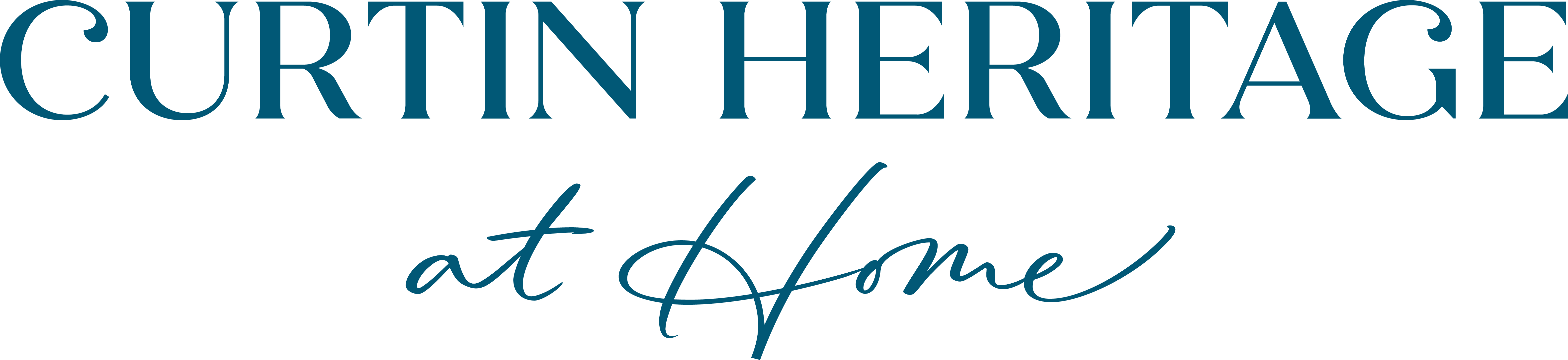 Curtin Heritage at Home logo