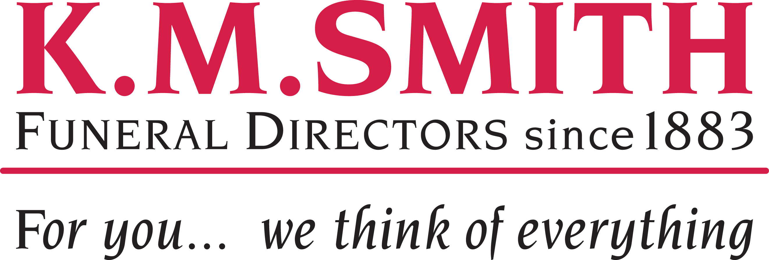 K.M.Smith Funeral Directors logo