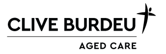 Clive Burdeu Aged Care Service logo