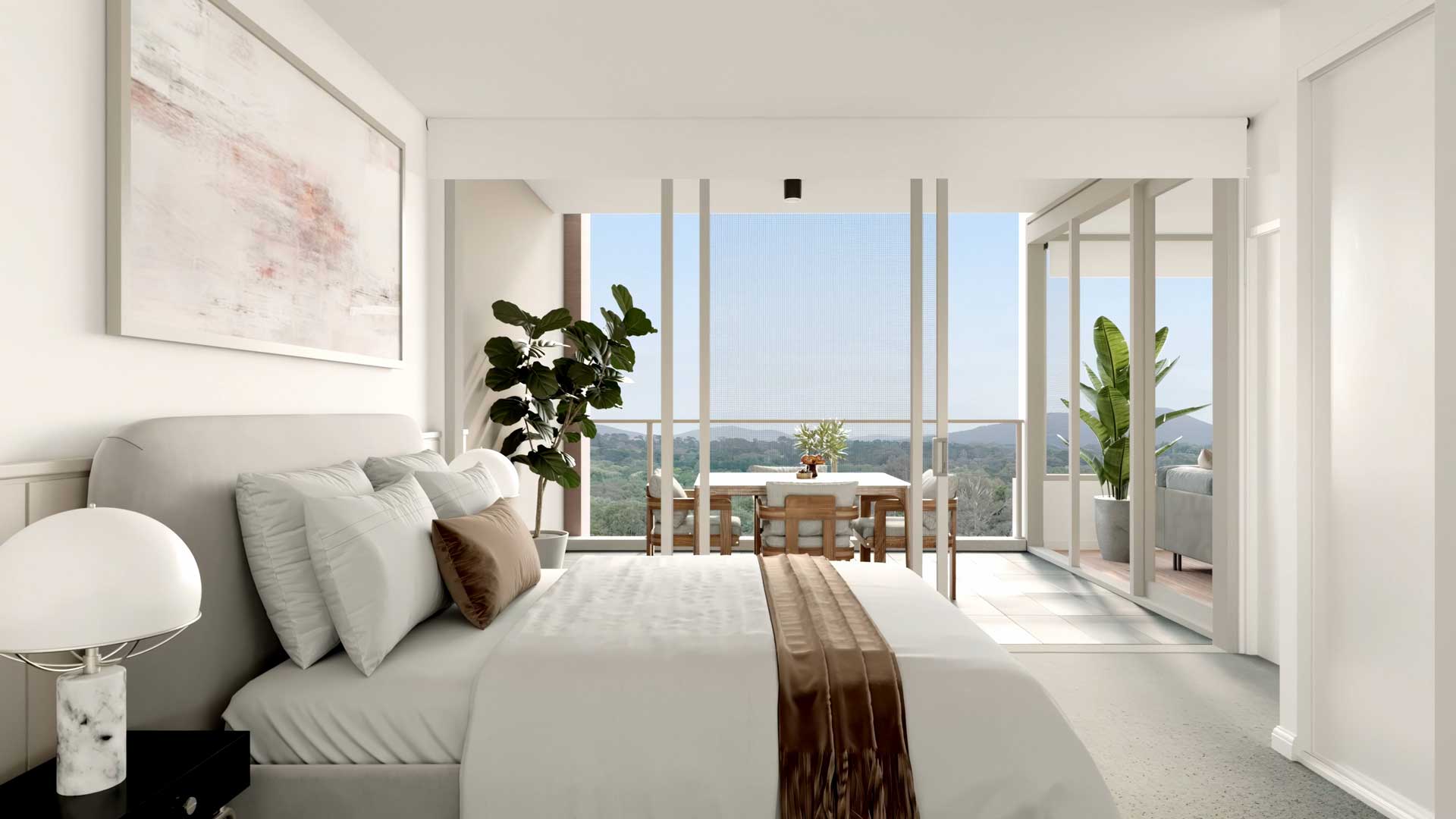 Artist's impression of the Care Apartments at Amberfield in Canberra