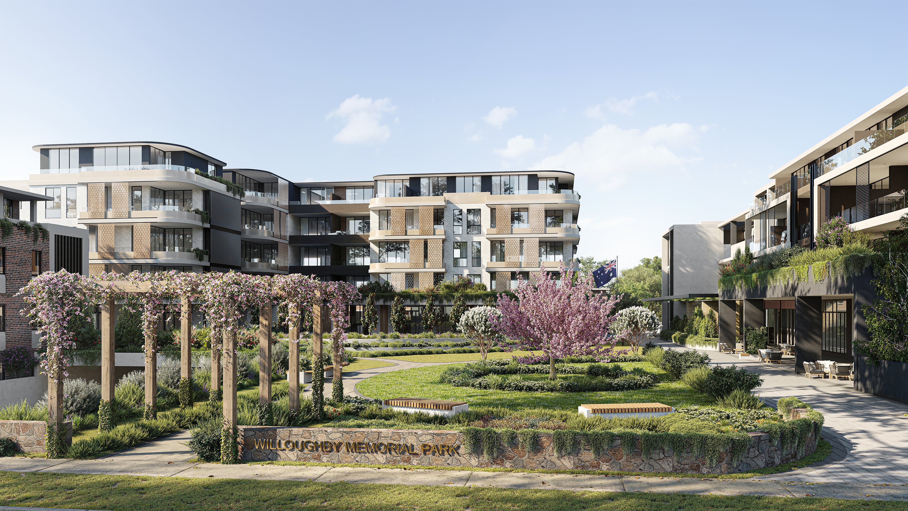 Entrance to Hyegrove Willoughby